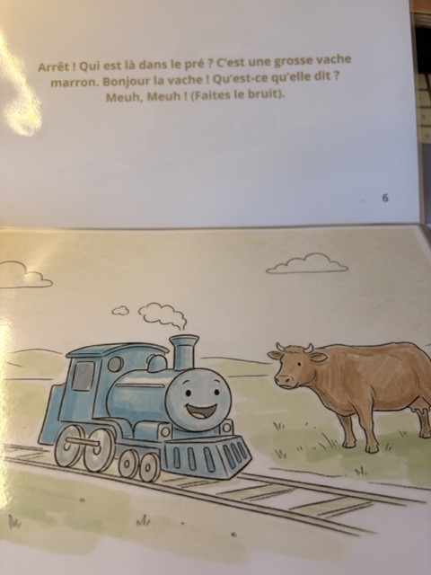 Histoire Kamishibai La gare des Amis 4