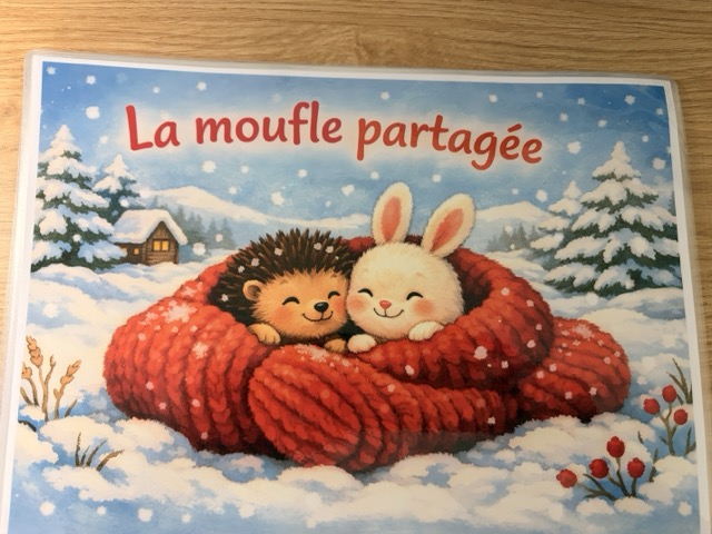 Histoire Kamishibai - La moufle partagée