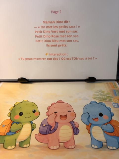 Histoire Kamishibai - Les petits Dinos 3