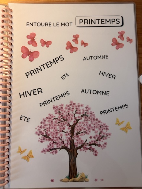 Livrets d'activités les 4 saisons 29