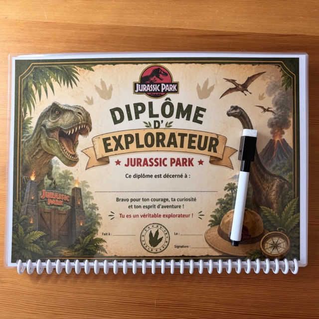 Livrets d'activités Jurassic park 17