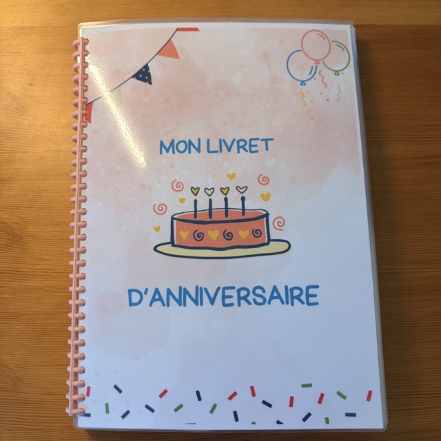 Livrets d'activités d'anniversaire