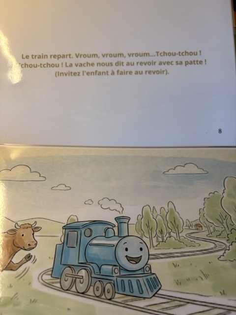 Histoire Kamishibai La gare des Amis 5