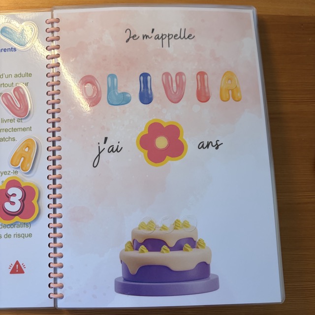 Livrets d'activités d'anniversaire 2