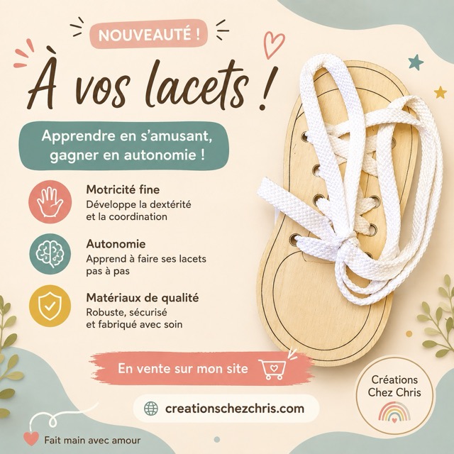 apprendre à lacer vos chaussures