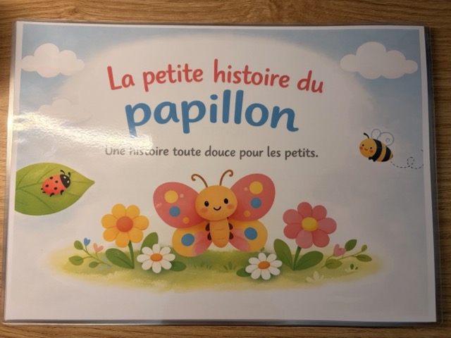 Histoire Kamishibai - La vie du Papillon