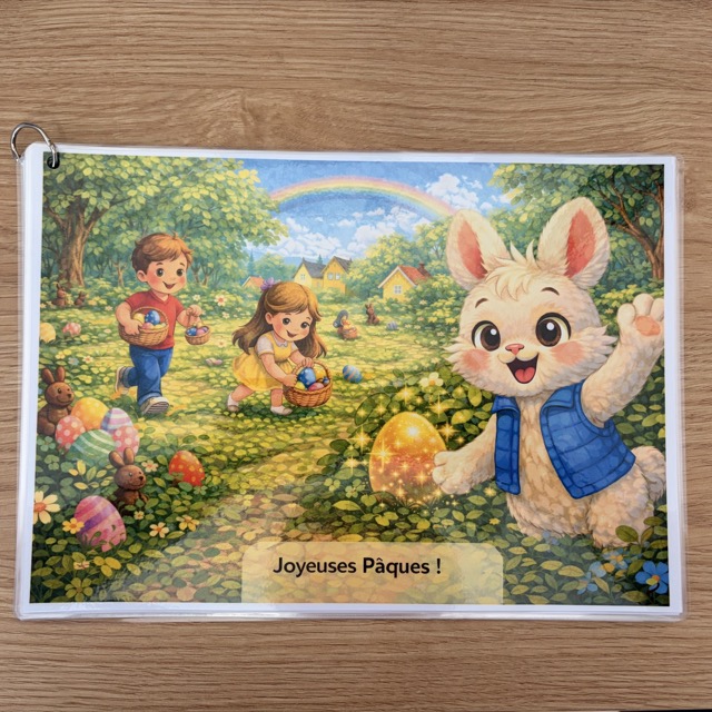 Histoire Kamishibai - Le Petit Lapin de Pâques 6