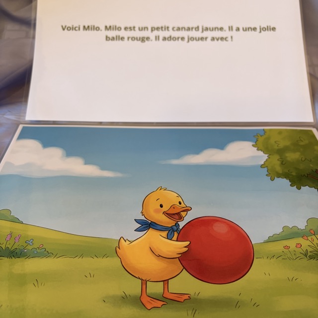 Histoire Kamishibai L'aventure du ballon rouge 2