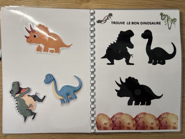 Livret d'activités sur les Dinosaures 3