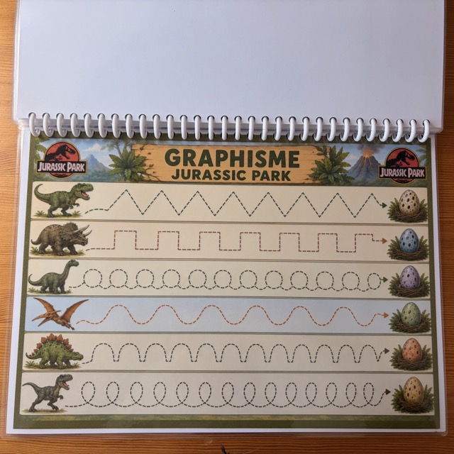 Livrets d'activités Jurassic park 16