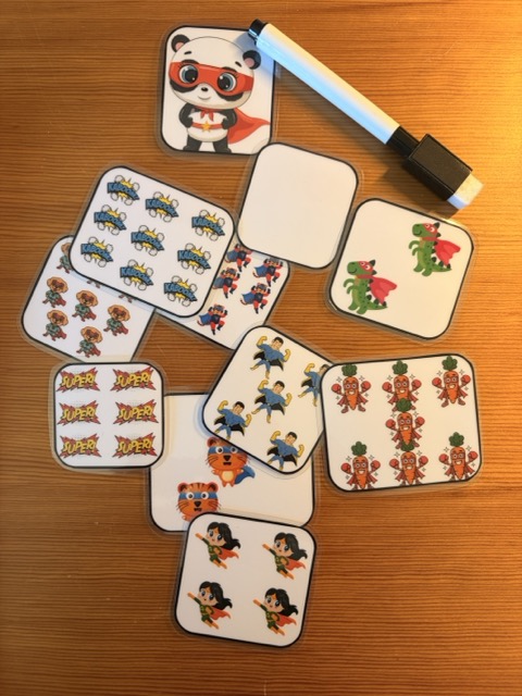 Livrets  d'apprentissage alphabet et chiffres 9