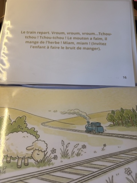 Histoire Kamishibai La gare des Amis 9